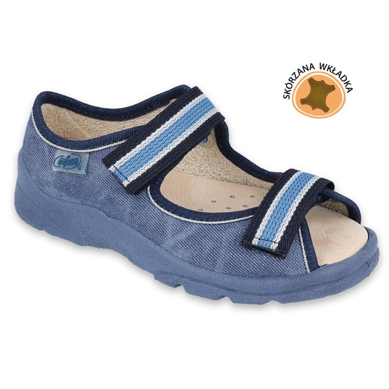 Chaussures enfant Befado 869X158 bleu marine bleu 1