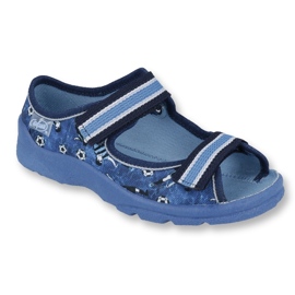 Chaussures pour enfants Befado 969Y141 bleu marin bleu 2