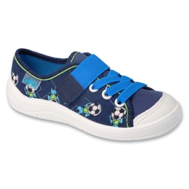 Befado chaussures pour enfants 351X006 bleu marine bleu 1