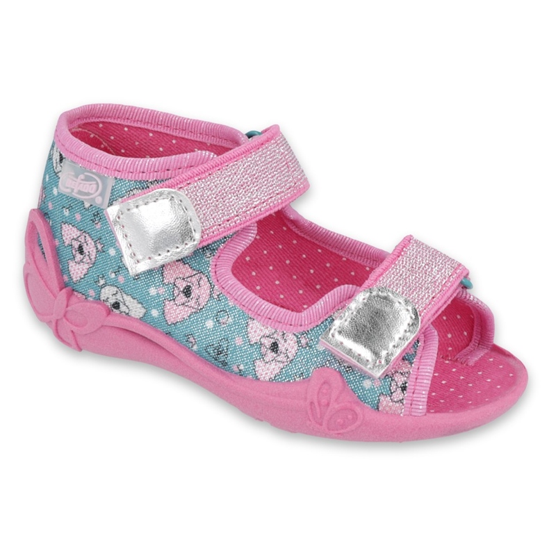 Chaussures pour enfants Befado 242P107 rose argent multicolore 2 Chaussures pour enfants Befado 242P107 rose argent multicolore 2