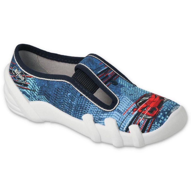 Befado chaussures pour enfants 290Y269 bleu marine bleu 1