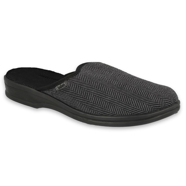 Befado chaussures pour hommes pu 089M416 noir gris 1