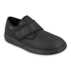 Befado chaussures pour hommes pu 037M001 noir 1