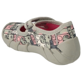 Befado chaussures pour enfants 109P261 gris 4 Befado chaussures pour enfants 109P261 gris 4