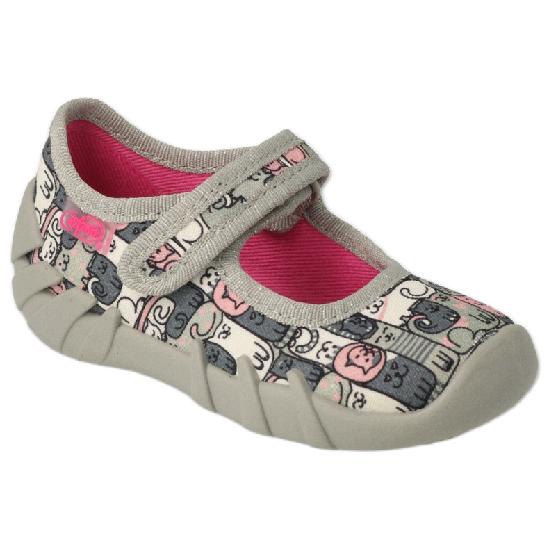 Befado chaussures pour enfants 109P261 gris 3 Befado chaussures pour enfants 109P261 gris 3