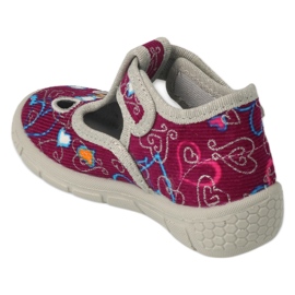 Befado chaussures pour enfants 630P002 rouge multicolore 2