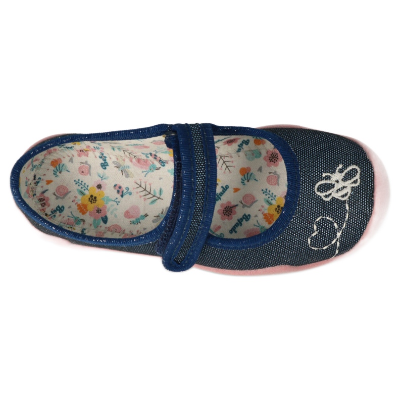 Bleu de Befado Children's 114x489 Bleu marine avec application 1 Bleu de Befado Children's 114x489 Bleu marine avec application 1