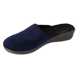 Befado chaussons femme en polyuréthane 552D017 bleu marine 2