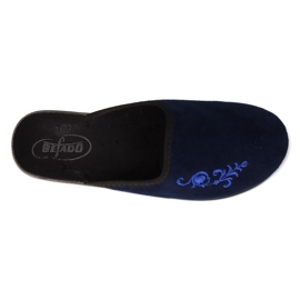 Befado chaussons femme en polyuréthane 552D017 bleu marine 3
