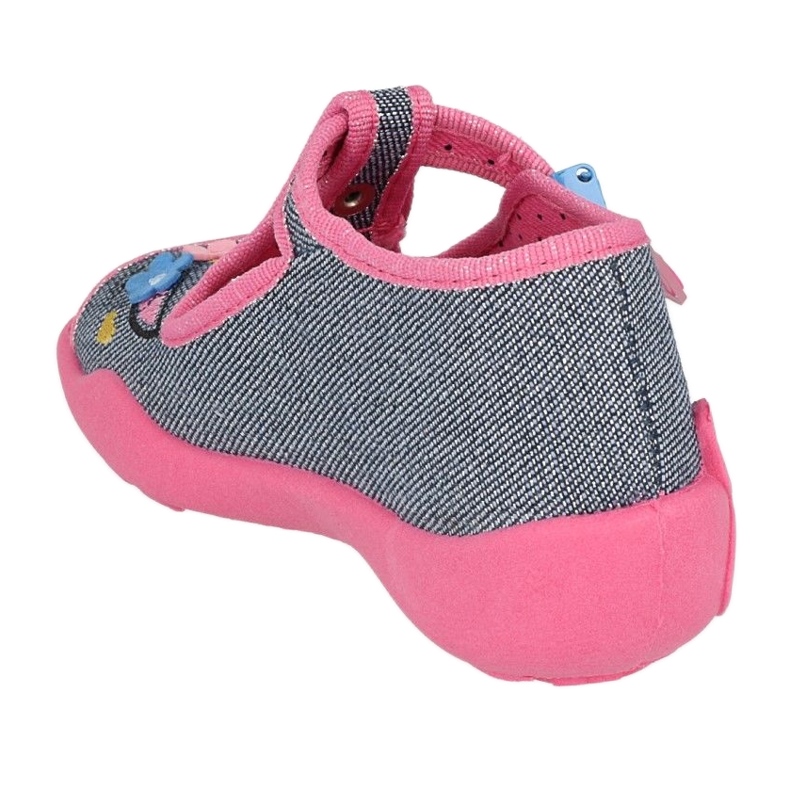 Chaussons enfants Befado 213P134 rose 4