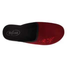 Befado chaussures pour femmes pu 552D018 rouge multicolore 1