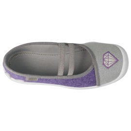 Befado chaussures pour enfants 116Y314 violet argent gris 2