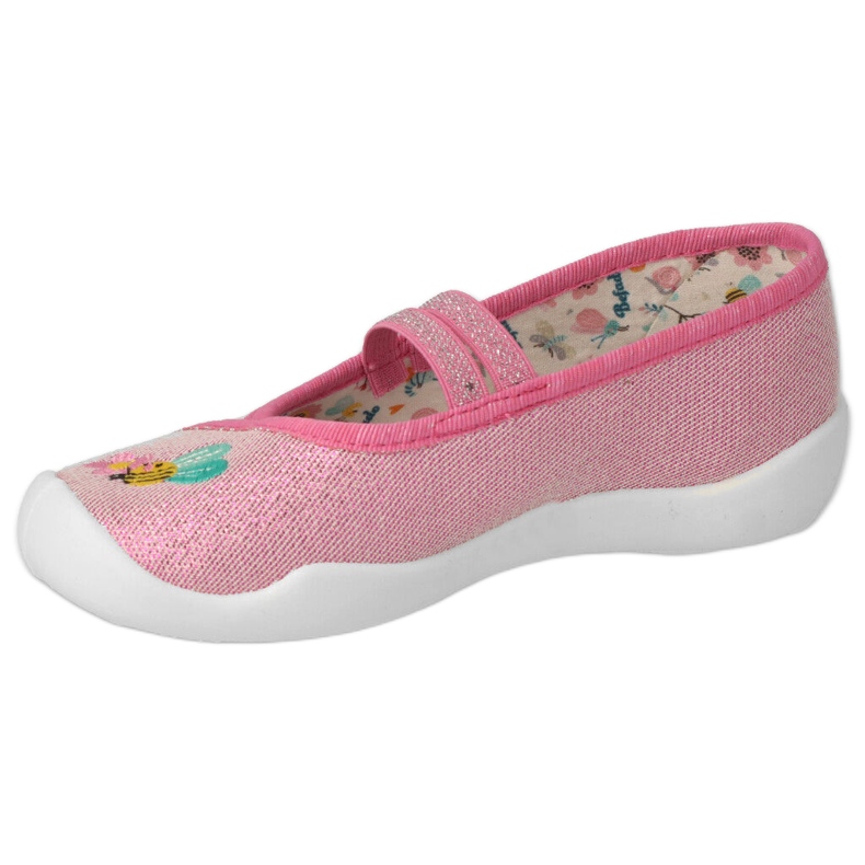Befado chaussures pour enfants 116X311 rose argent 2