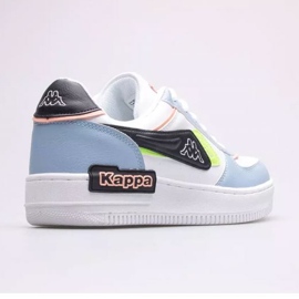 Chaussures Kappa Bash Lr Mf W 243137MF-1065 blanche bleu multicolore 4