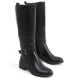 BM Bottes noires ae62p noir le noir 5