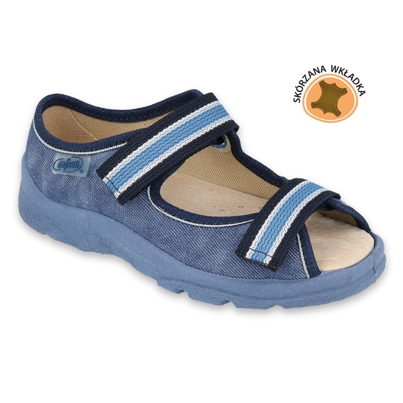 Chaussures enfant Befado 869X159 bleu marine bleu 1