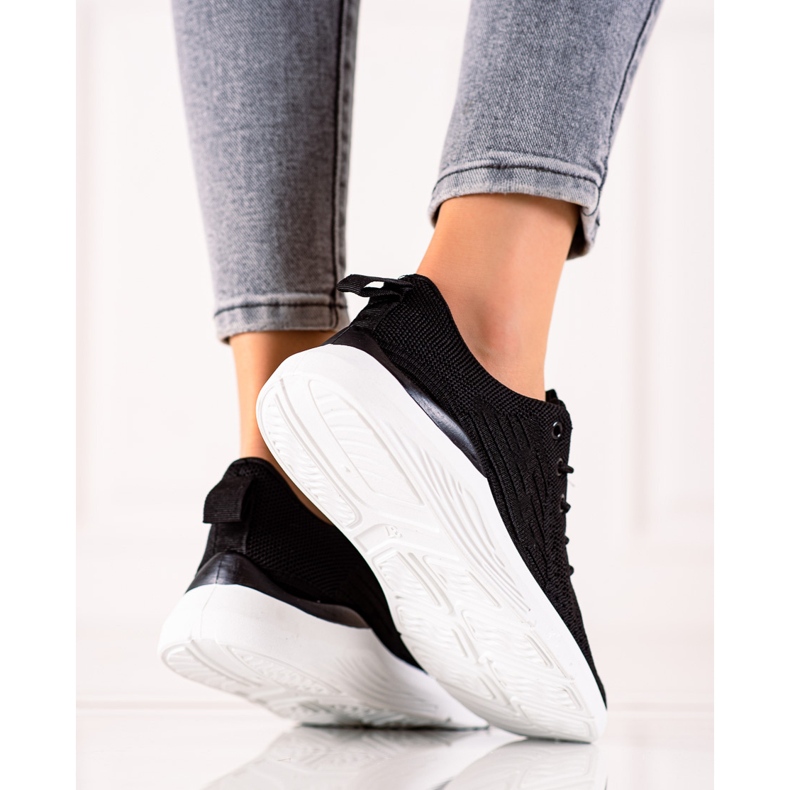 TRENDI Chaussures de sport confortables noir 1