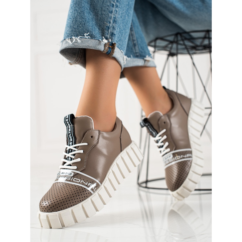 ARTIKER Chaussures en cuir de mode marron brun 2 ARTIKER Chaussures en cuir de mode marron brun 2