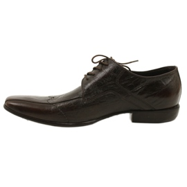 Chaussures formelles pour hommes 1063 Brown Domeno brun 1