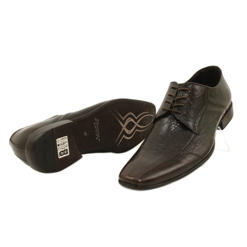 Chaussures formelles pour hommes 1063 Brown Domeno brun 3