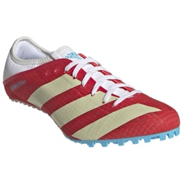 Chaussures à crampons adidas Sprintstar GY3537 rouge 1