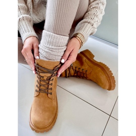 Bottes de trappeur isolées Basco Camel beige 2