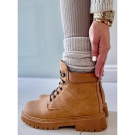 Bottes de trappeur isolées Basco Camel beige 3