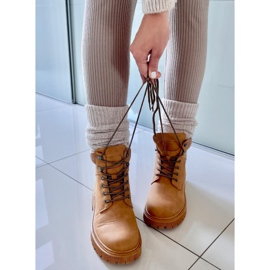 Bottes de trappeur isolées Basco Camel beige 5