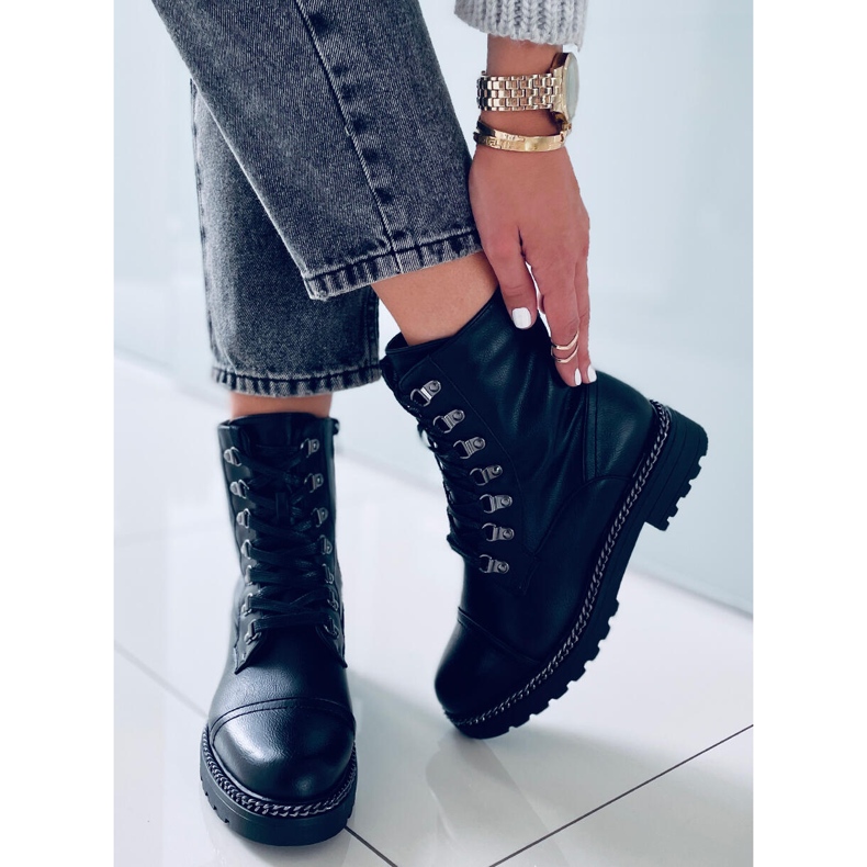 PA1 Bottes Sandy Black pour femmes le noir 1
