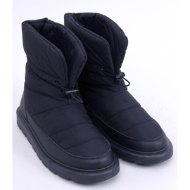 PA1 Bottes de neige isolées femme Busted Black noir 1
