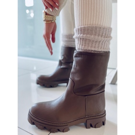 PA1 Boots à tige droite Bunton Army Green brun kaki 1 PA1 Boots à tige droite Bunton Army Green brun kaki 1