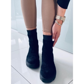 PA1 Roanna Bottines chaussettes noires 1