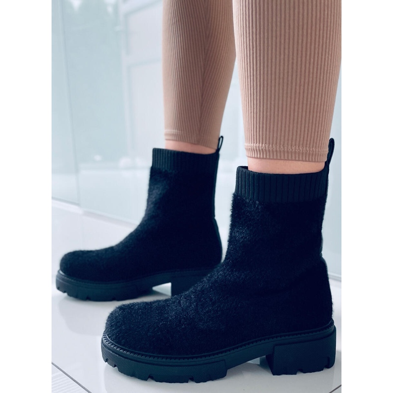 PA1 Roanna Bottines chaussettes noires 2