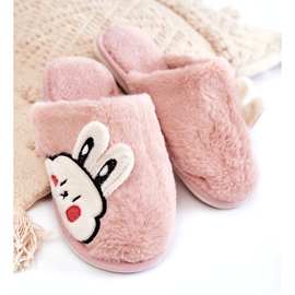 PA1 Chaussons Femme Fourrure Avec Lapin Rose Trisha 5 PA1 Chaussons Femme Fourrure Avec Lapin Rose Trisha 5