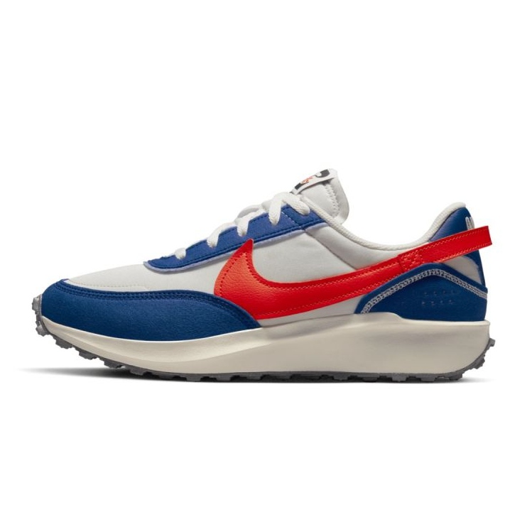 Chaussures Nike Waffle Debut Swoosh M DV0527-001 blanche 1