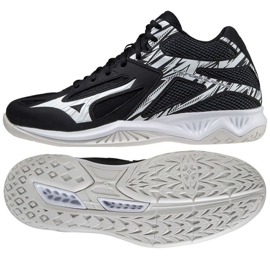 Mizuno Thunder Blade 3 Mid M V1GA217502 chaussures de volley-ball le noir le noir 1 Mizuno Thunder Blade 3 Mid M V1GA217502 chaussures de volley-ball le noir le noir 1