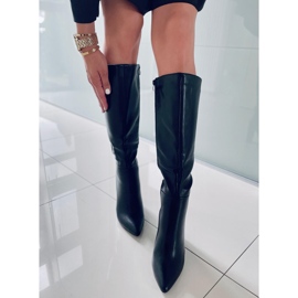 PA1 Talons hauts classiques Tiffany Black le noir 1