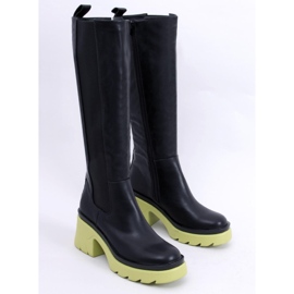 PA1 Bottes à semelles colorées de Woods NOIR/VERT le noir 4