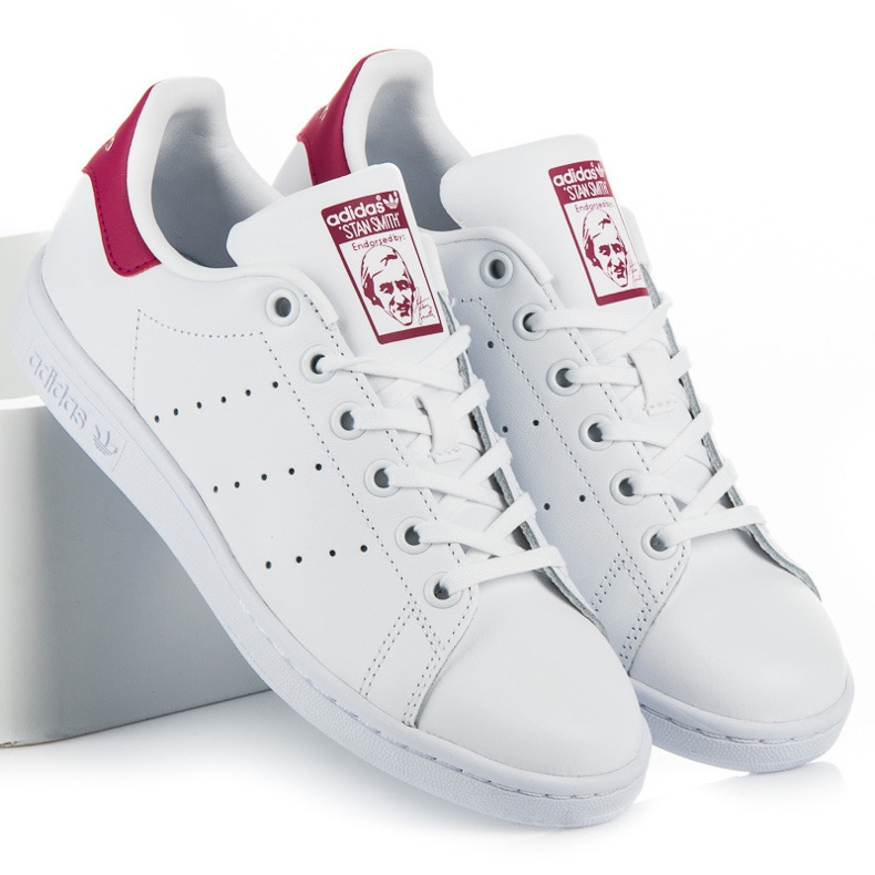 Adidas stan smith j. blanc 1