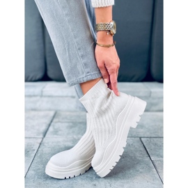 PA1 Chaussettes hautes cheville Silva Beige 2