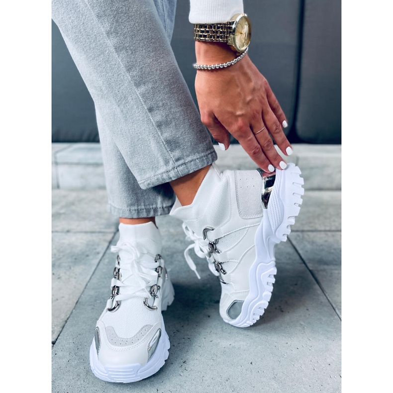 PA1 Baskets montantes Tergo White blanc 1