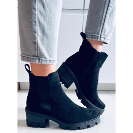 Bottines à talons Ragga noires 1