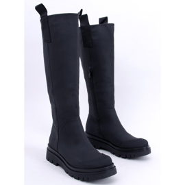 PA1 Bottes cavalières femme Gibbs Black le noir 1