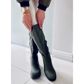 PA1 Bottes cavalières Gibbs Army Green, femmes vert 4
