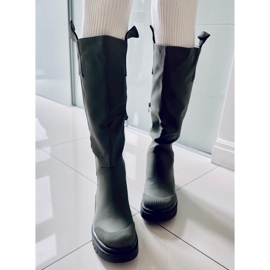 PA1 Bottes cavalières Gibbs Army Green, femmes vert 5