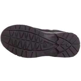 Chaussures Kappa Lithium T Jr 260732T 1116 le noir gris 1