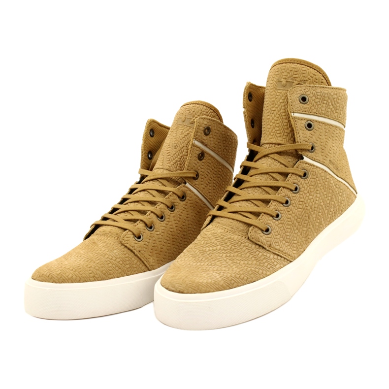 Baskets Supra Camino M 08098-722 beige jaune 1