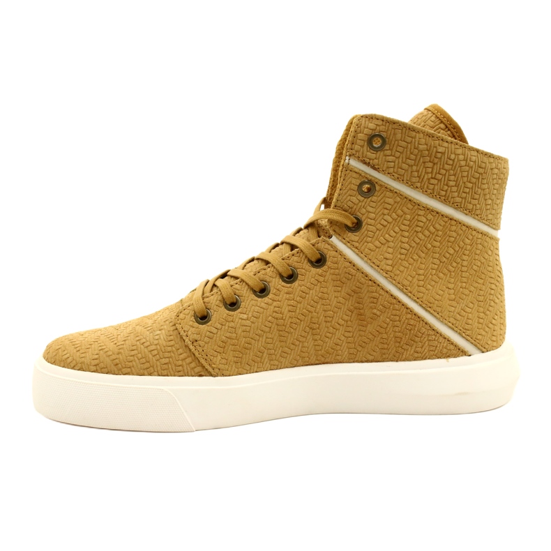 Baskets Supra Camino M 08098-722 beige jaune 4