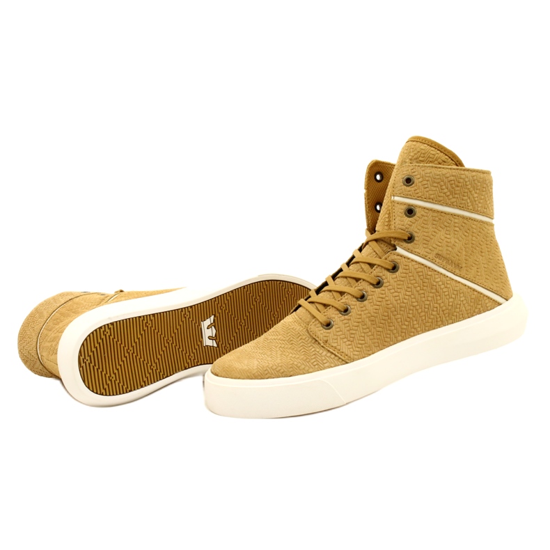 Baskets Supra Camino M 08098-722 beige jaune 3