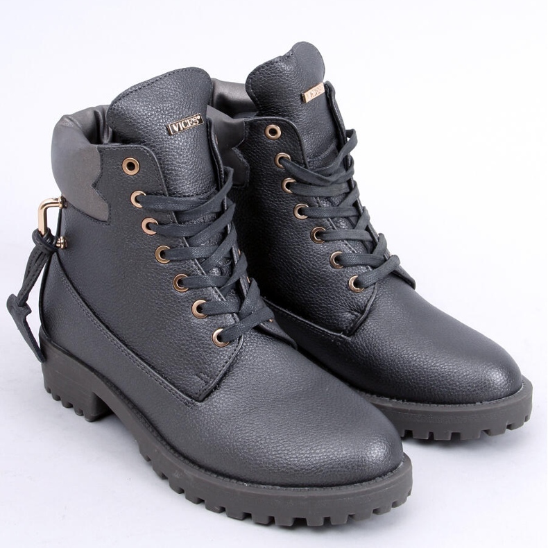 Bottes cadenas Glenn D.GREY gris 1
